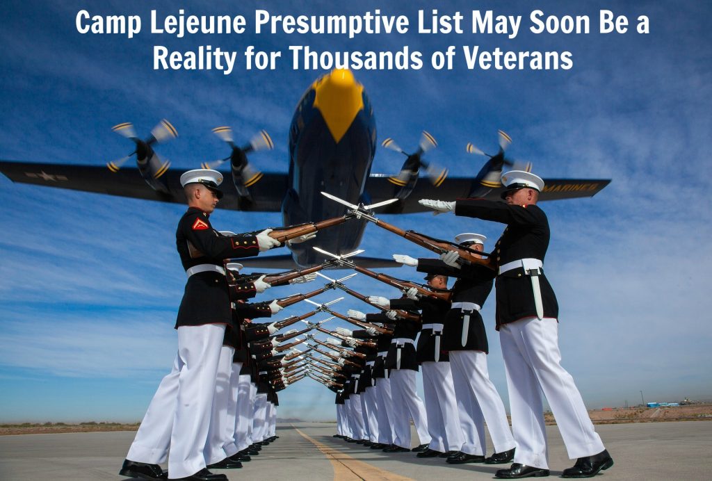 Camp Lejeune Presumptive List be a reality for Veterans